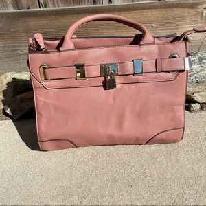 Mauve pink Lg bag